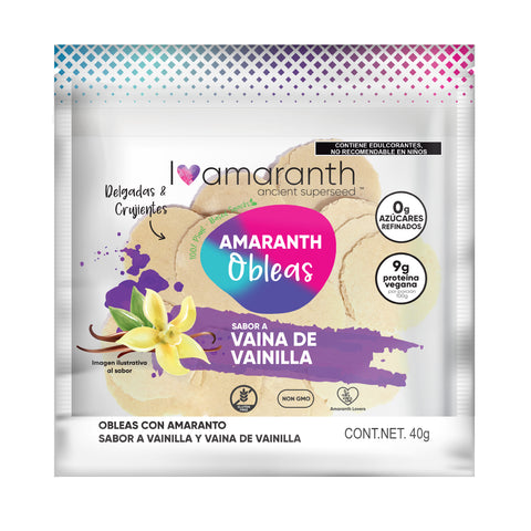 Amaranth Obleas - Vaina de Vainilla