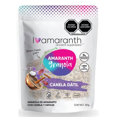 Amaranth Granola - Canela Dátil