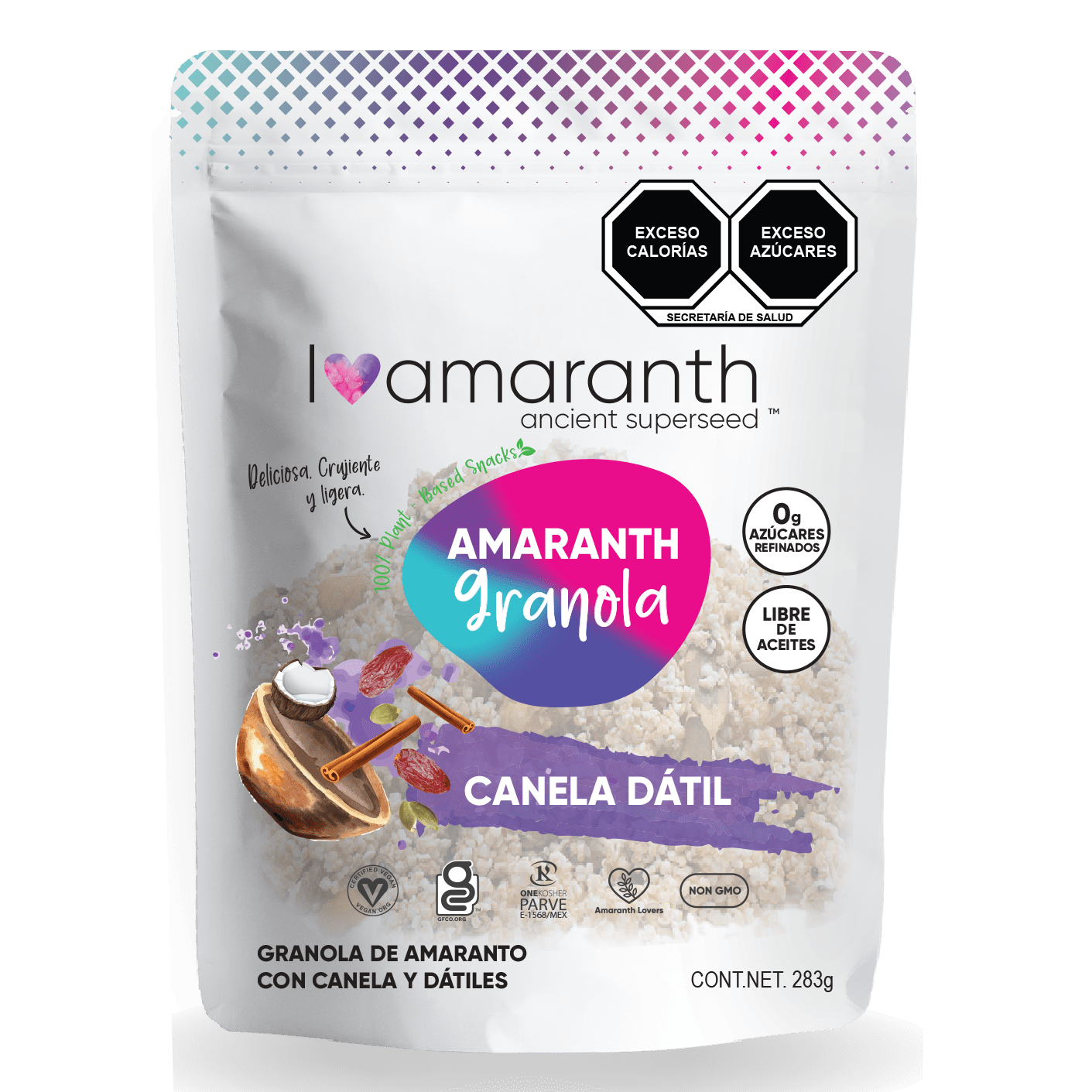 Amaranth Granola - Canela Dátil