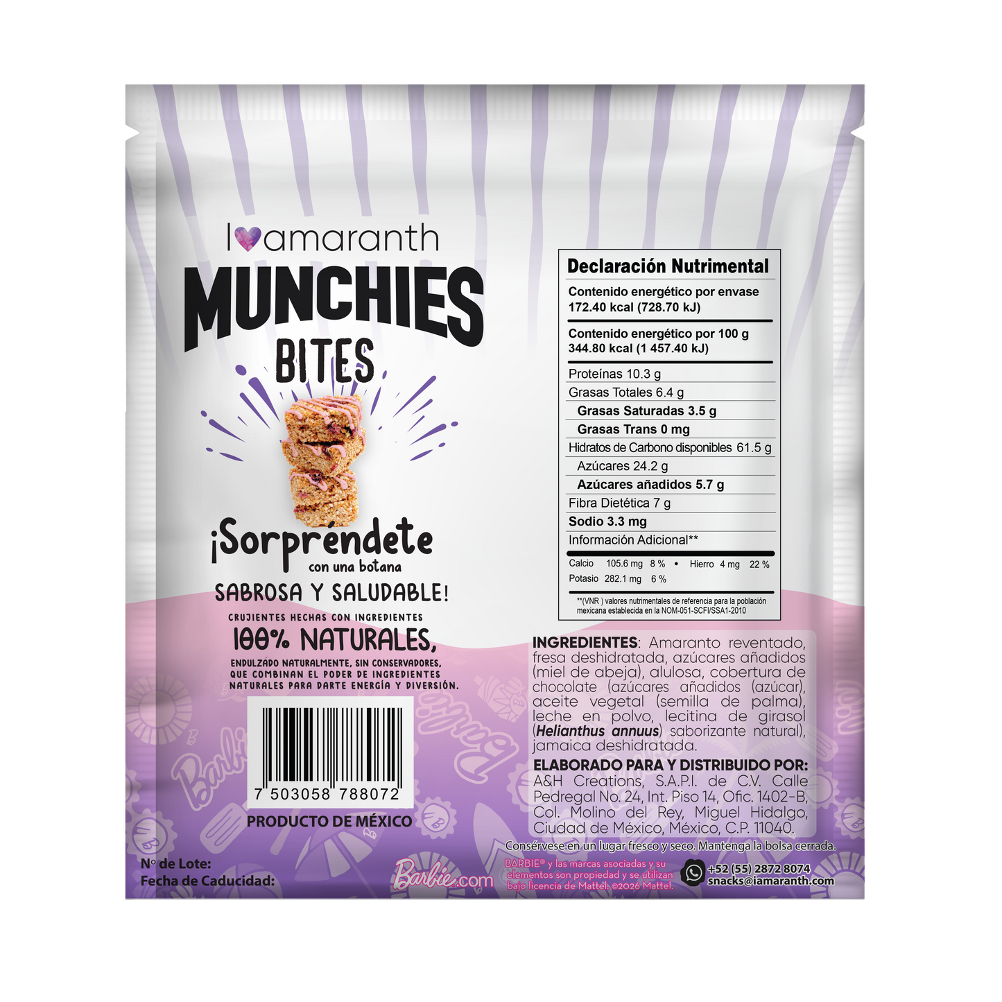 Munchies Bites Sweet Fresa