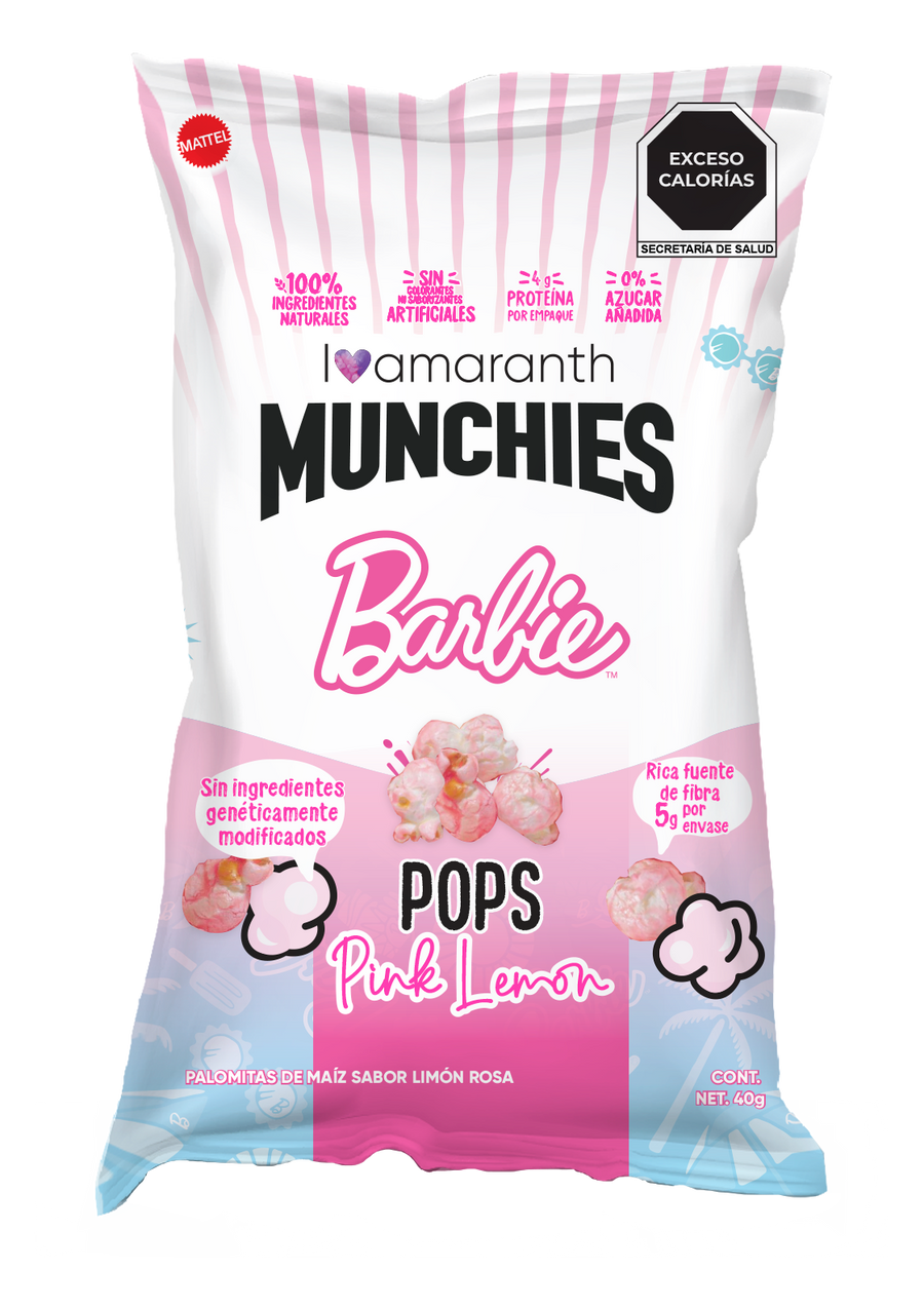 Munchies Pops Pink Lemon