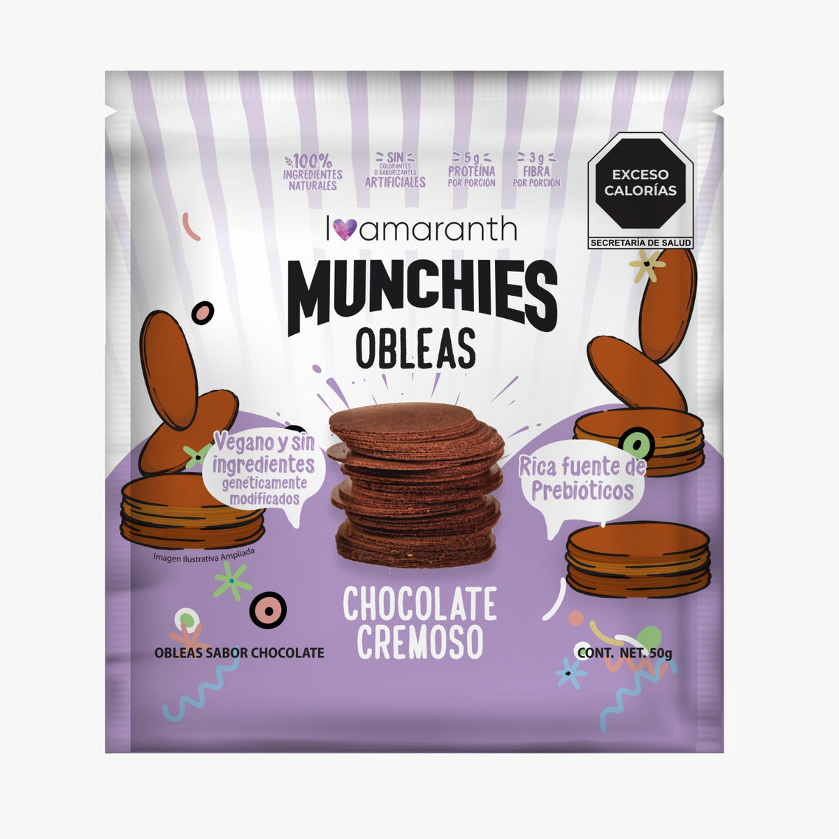 MUNCHIES - Obleas Chocolate Cremoso