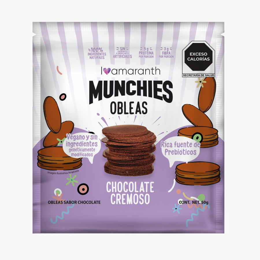 MUNCHIES - Obleas Chocolate Cremoso