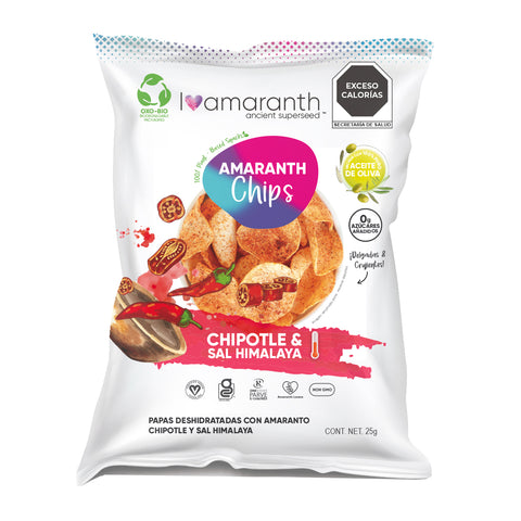 Amaranth Chips - 24 pack 25 g