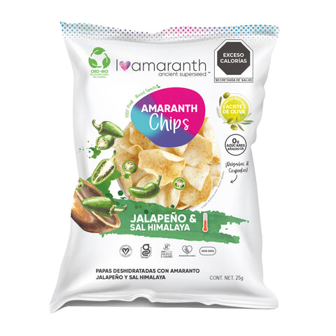 Amaranth Chips - 24 pack 25 g