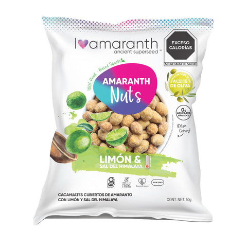 Amaranth Nuts - Limón & Sal del Himalaya 50gr