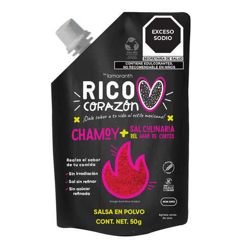 Rico Corazón - Chamoy + Sal Culinaria del Mar de Cortés