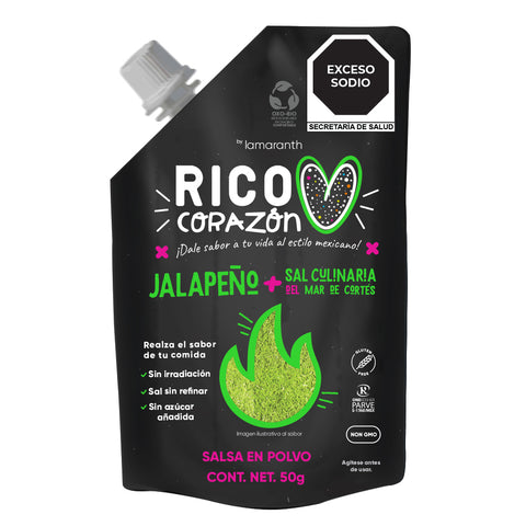 Rico Corazón - Jalapeño + Sal Culinaria del Mar de Cortés