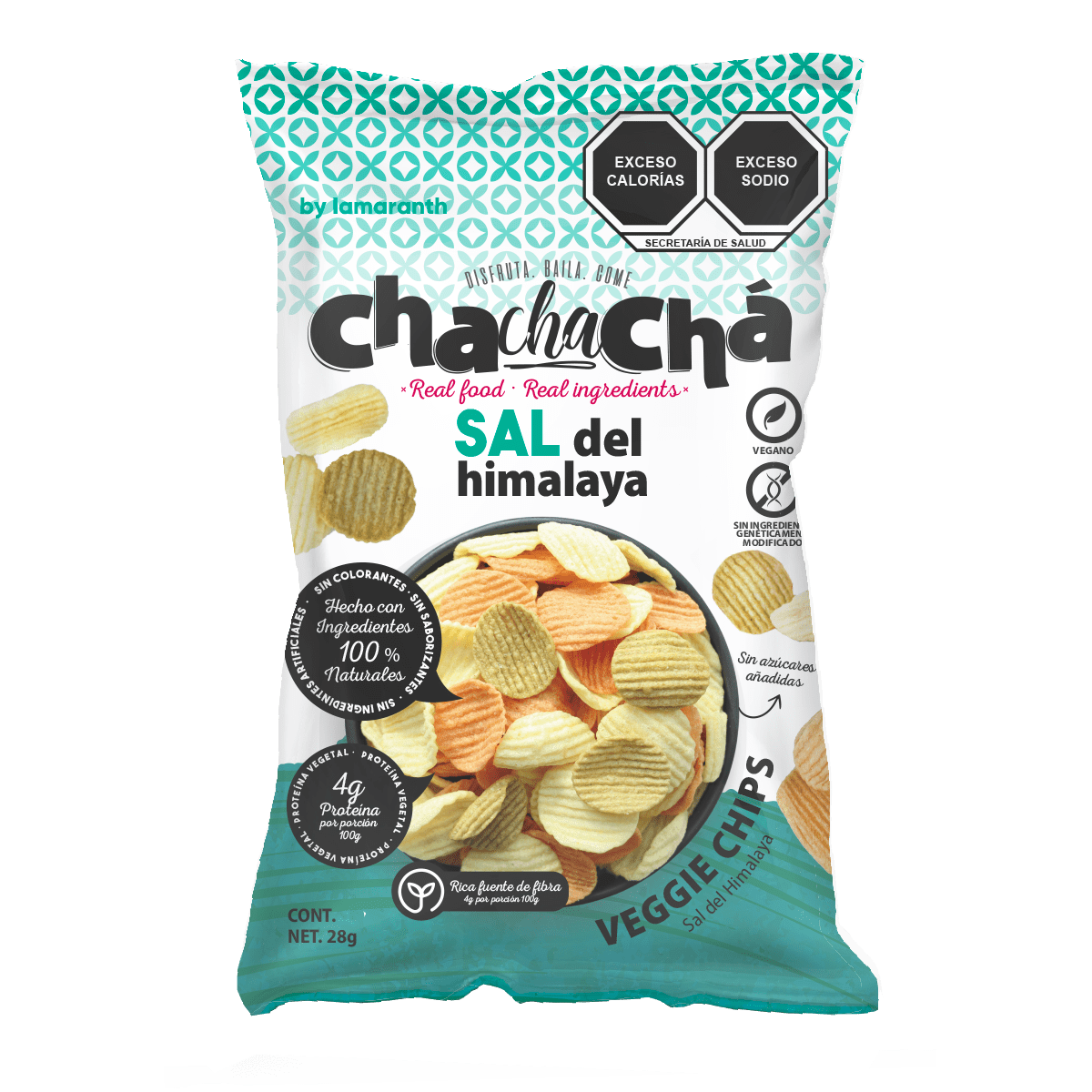 Cha Cha Cha - Veggie Chips Sal del Himalaya